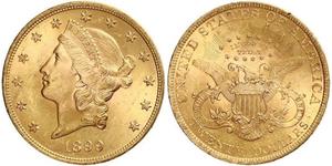 20 Dollar Vereinigten Staaten von Amerika (1776 - ) Gold 