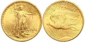 20 Dollar Vereinigten Staaten von Amerika (1776 - ) Gold 