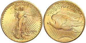 20 Dollar Vereinigten Staaten von Amerika (1776 - ) Gold 