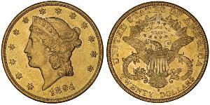 20 Dollar Vereinigten Staaten von Amerika (1776 - ) Gold 