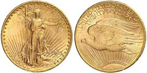 20 Dollar Vereinigten Staaten von Amerika (1776 - ) Gold 