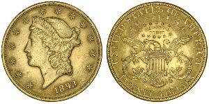20 Dollar Vereinigten Staaten von Amerika (1776 - ) Gold 