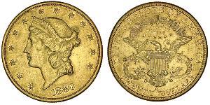 20 Dollar Vereinigten Staaten von Amerika (1776 - ) Gold 