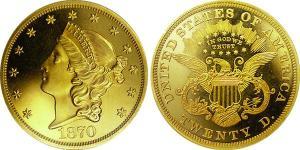 20 Dollar Vereinigten Staaten von Amerika (1776 - ) Gold 