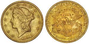 20 Dollar Vereinigten Staaten von Amerika (1776 - ) Gold 