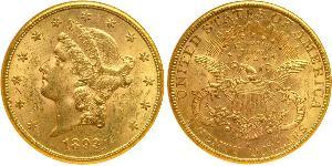 20 Dollar Vereinigten Staaten von Amerika (1776 - ) Gold 