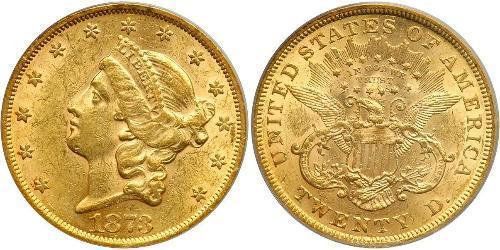 20 Dollar Vereinigten Staaten von Amerika (1776 - ) Gold 