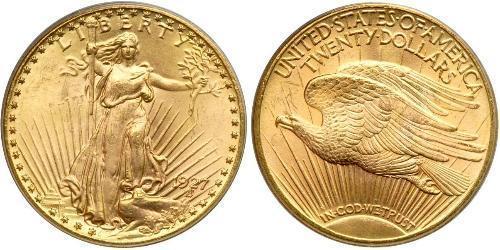 20 Dollar Vereinigten Staaten von Amerika (1776 - ) Gold 