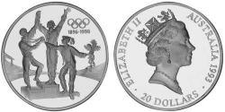 20 Dollar Australia (1939 - ) Silver 
