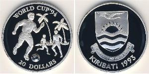 20 Dollar Kiribati (1979 - ) Silver 
