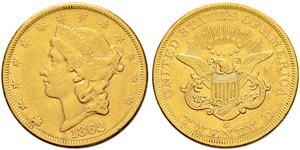 20 Dollar 美利堅合眾國 (1776 - ) 金 
