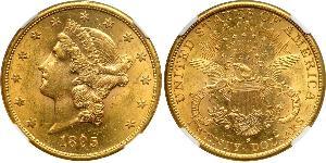 20 Dollar 美利堅合眾國 (1776 - ) 金 