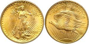 20 Dollar 美利堅合眾國 (1776 - ) 金 
