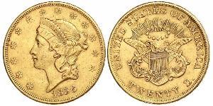 20 Dollar 美利堅合眾國 (1776 - ) 金 