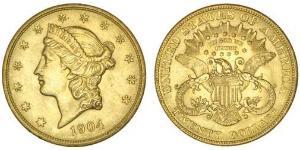 20 Dollar 美利堅合眾國 (1776 - ) 金 