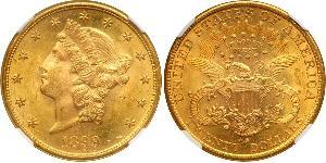20 Dollar 美利堅合眾國 (1776 - ) 金 