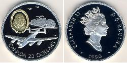 20 Dollaro Canada Argento 