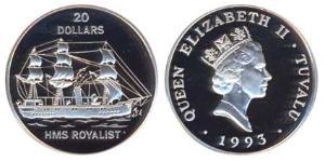 20 Dollaro Tuvalu  