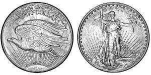 20 Dólar Estados Unidos de América (1776 - ) Oro 