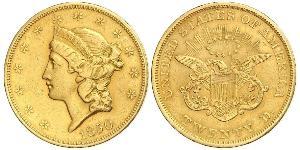 20 Dólar Estados Unidos de América (1776 - ) Oro 