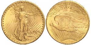 20 Dólar Estados Unidos de América (1776 - ) Oro 