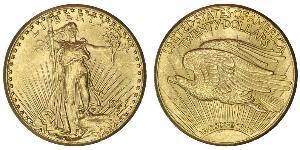 20 Dólar Estados Unidos de América (1776 - ) Oro 