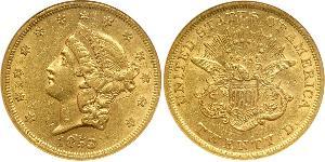 20 Dólar Estados Unidos de América (1776 - ) Oro 