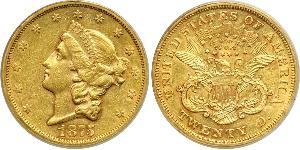 20 Dólar Estados Unidos de América (1776 - ) Oro 