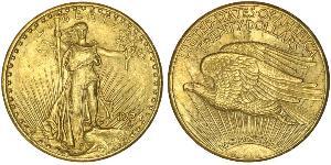 20 Dólar Estados Unidos de América (1776 - ) Oro 