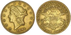 20 Dólar Estados Unidos de América (1776 - ) Oro 