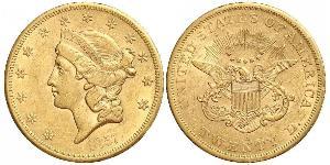 20 Dólar Estados Unidos de América (1776 - ) Oro 
