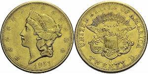20 Dólar Estados Unidos de América (1776 - ) Oro 