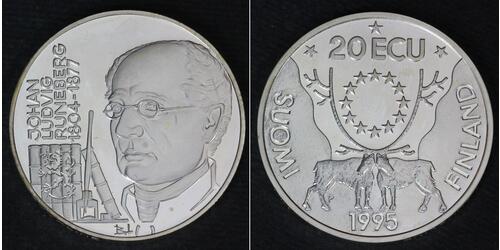 20 Ecu Finnland Silber 