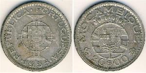 20 Escudo Mozambico (1975 - ) Argento 
