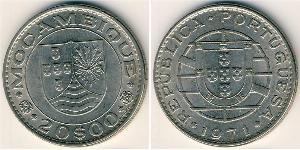20 Escudo Mosambik (1975 - ) Nickel 