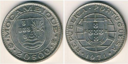 20 Escudo Mosambik (1975 - ) Nickel 