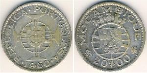 20 Escudo Mozambique (1975 - ) Silver 