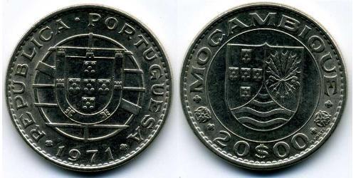 20 Escudo 莫桑比克 (1975 - ) 镍 