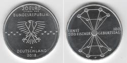 20 Euro Allemagne (1990 - ) Argent 