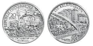 20 Euro Republic of Austria (1955 - ) Argent 