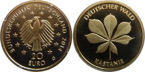 20 Euro Bundesrepublik Deutschland  (1990 - ) Gold 