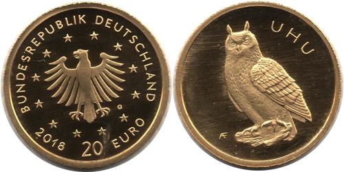 20 Euro Bundesrepublik Deutschland  (1990 - ) Gold 