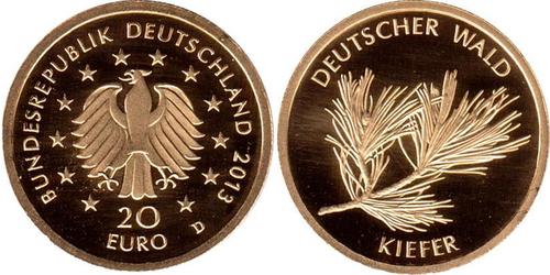 20 Euro Bundesrepublik Deutschland  (1990 - ) Gold 