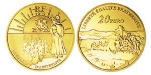 20 Euro French Fifth Republic (1958 - ) Gold 