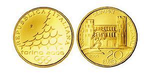 20 Euro Italia Oro 