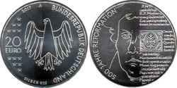 20 Euro Bundesrepublik Deutschland  (1990 - ) Silber 