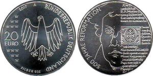 20 Euro Bundesrepublik Deutschland  (1990 - ) Silber 