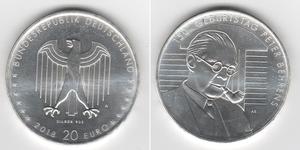 20 Euro Bundesrepublik Deutschland  (1990 - ) Silber 