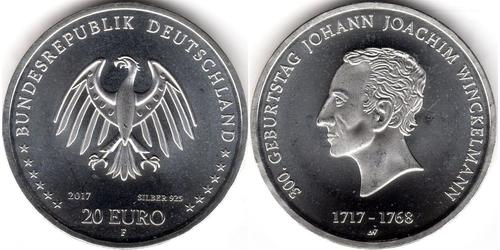 20 Euro Bundesrepublik Deutschland  (1990 - ) Silber 