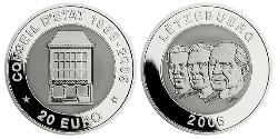 20 Euro Luxembourg Silver-Titanium 
